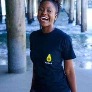 PETA Vegan Avocado Tee Size XL